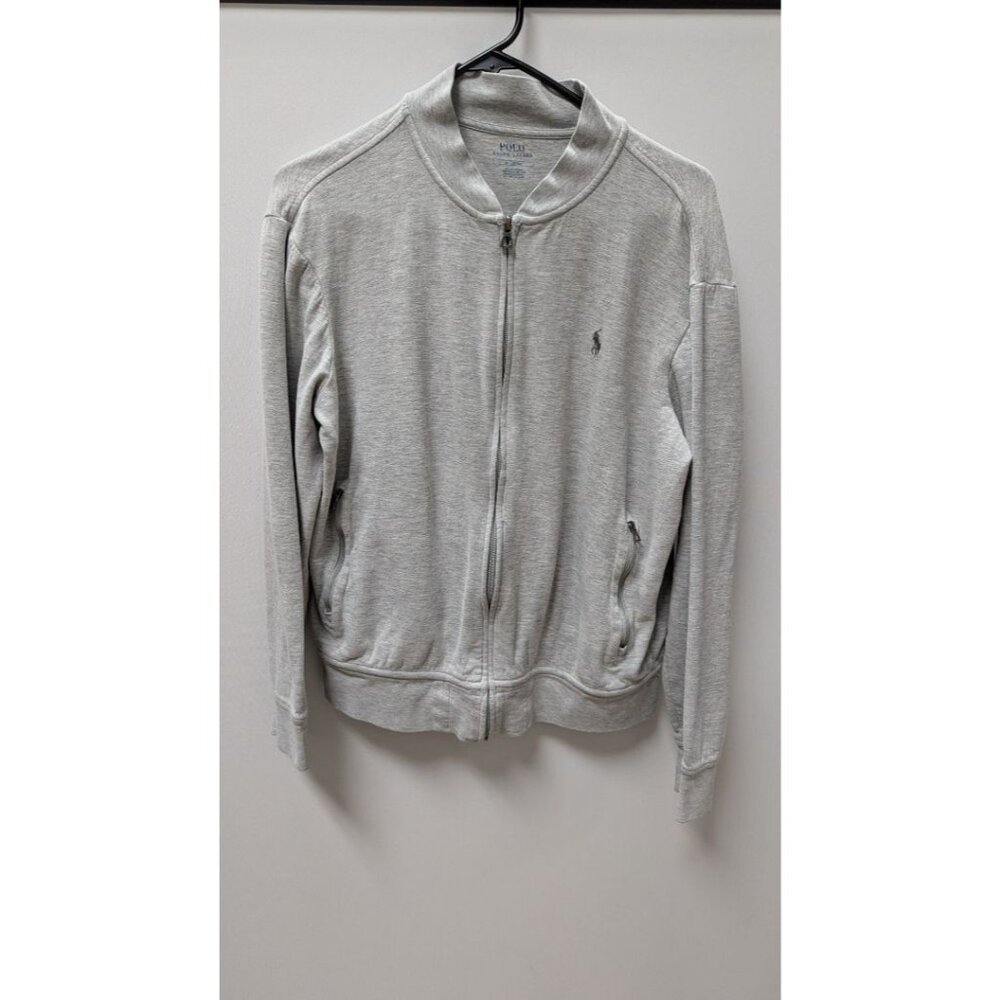 Polo Ralph Lauren Light Heather Grey Zippered Jacket